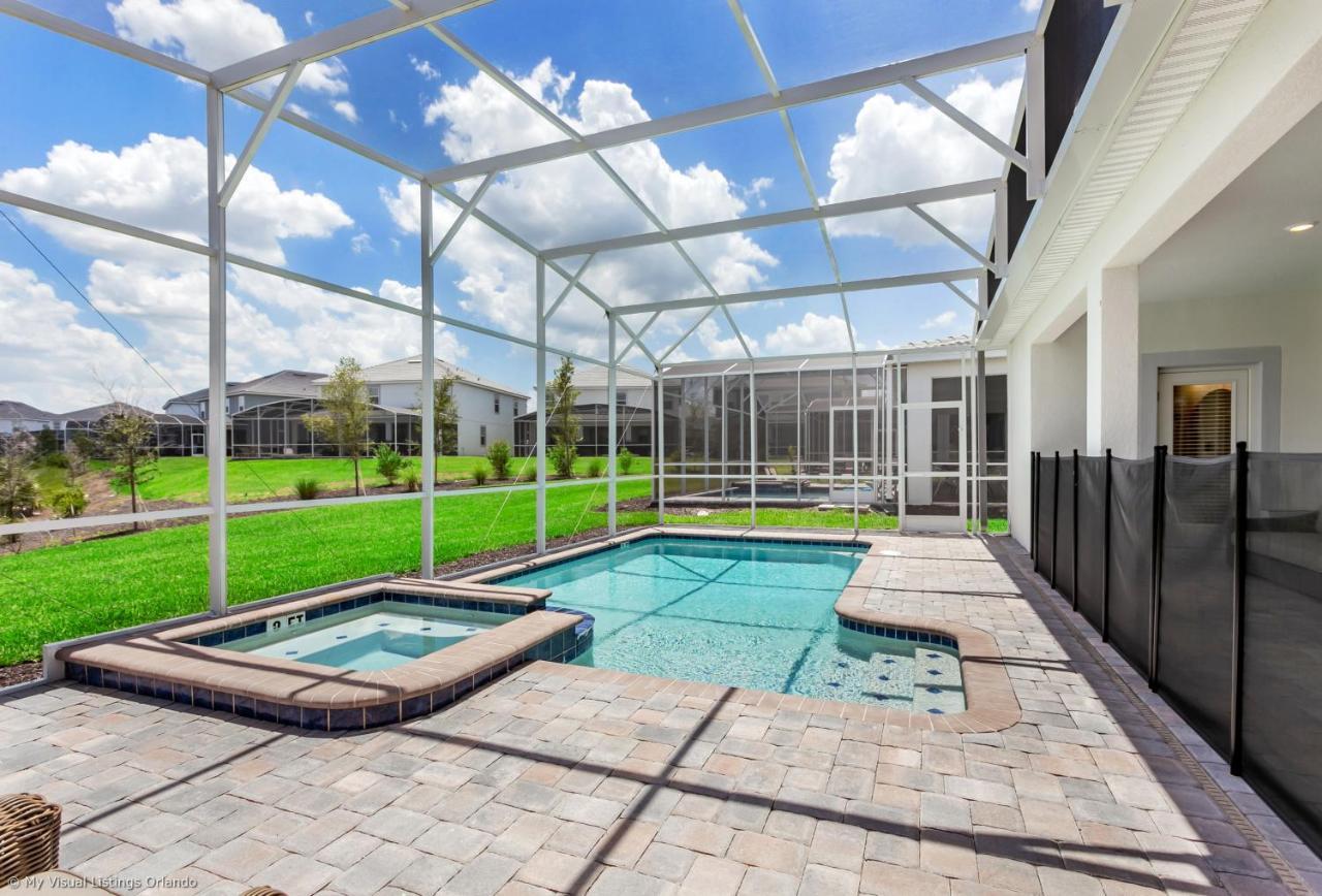 Contemporary Home W Private Pool& Spa Davenport Esterno foto